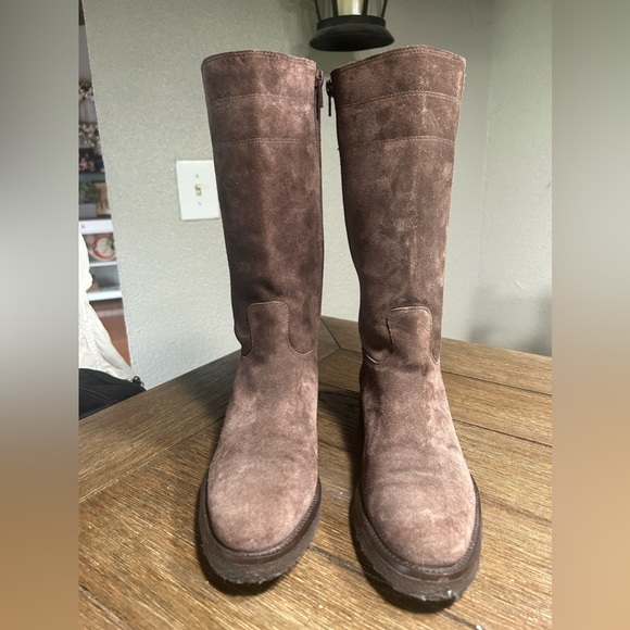 Eddie Bauer leather suede Diane boots size 7.5 - Picture 2 of 12